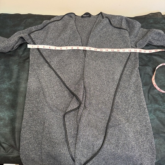 🔥Zara Dark Gray Women's Cardigan Coat🔥 - Picture 2 of 4